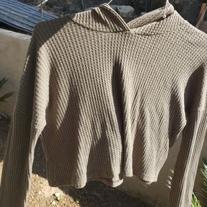 Paper Crane Olive Green Women's Hoodie